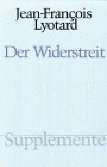 Der Widerstreit