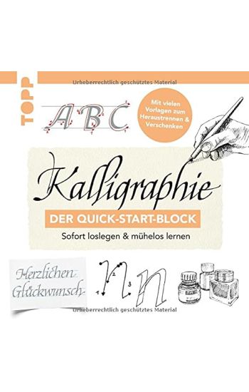 Kalligraphie. Der Quick-Start-Block