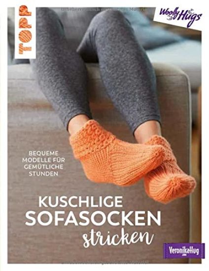 Kansikuva: Kuschlige Sofasocken stricken