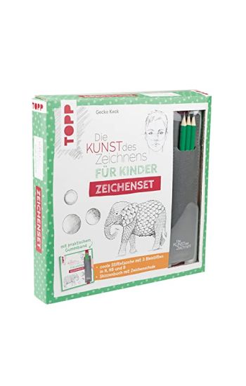 Die Kunst des Zeichnens für Kinder Zeichenset
