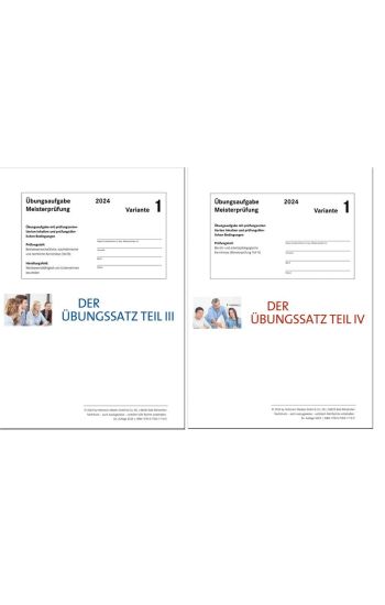 Das Übungspaket Teile III + IV - Variante 1