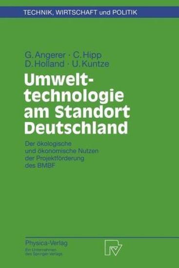 Umwelttechnologie am Standort Deutschland
