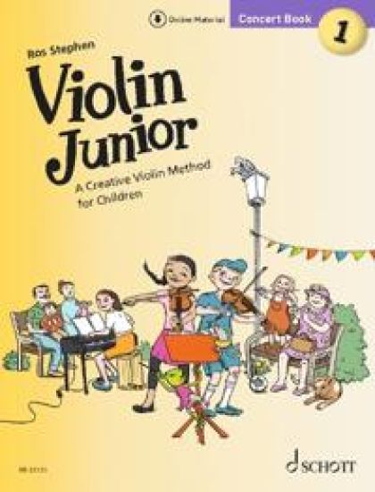 Stephen: Violin Junior: Concert Book 1 - A Creative Violin Method for Children Book with Media Online