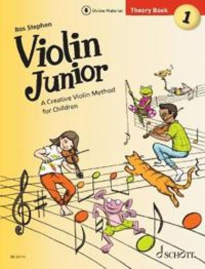 Stephen: Violin Junior: Theory Book 1 - A Creative Violin Method for Children Book with Media Online
