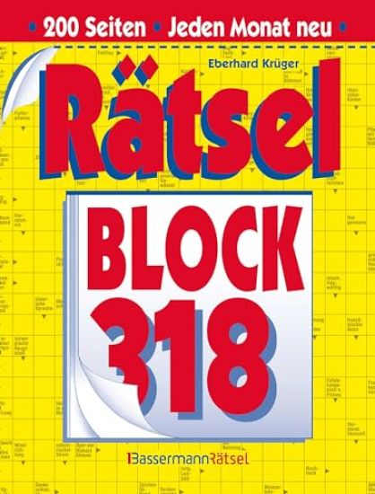 Rätselblock 318 (5 Exemplare à 2,99 EUR)