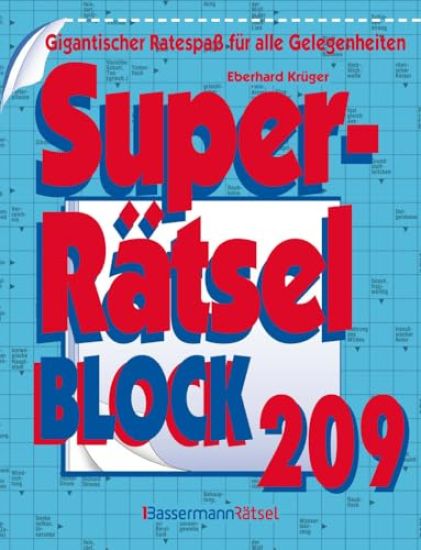 Superrätselblock 209 (5 Exemplare à 4,99 EUR)
