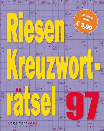 Riesen-Kreuzworträtsel 97 (5 Exemplare à 3,99 EUR)