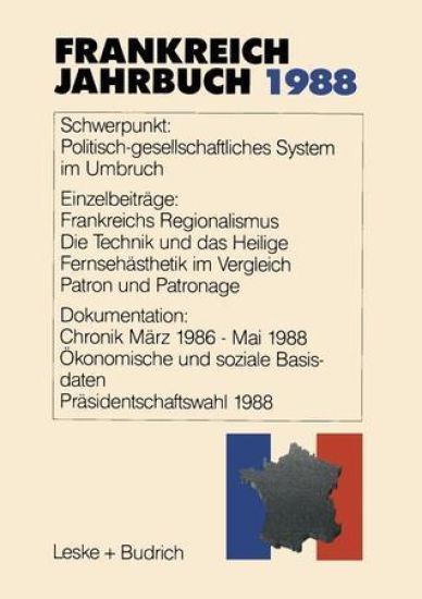 Frankreich-Jahrbuch 1988