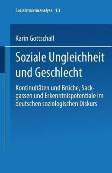 Soziale Ungleichheit und Geschlecht