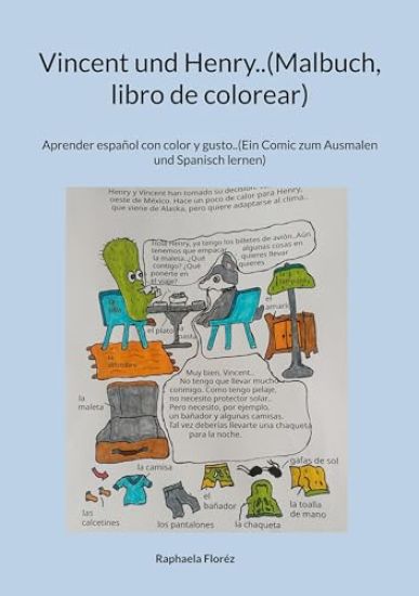 Vincent und Henry..(Malbuch, libro de colorear)
