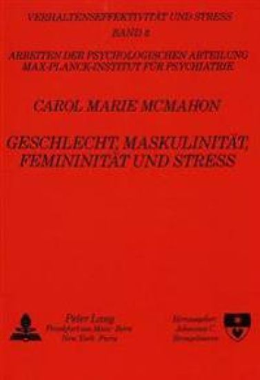 Geschlecht, Maskulinitaet, Femininitaet Und Stress