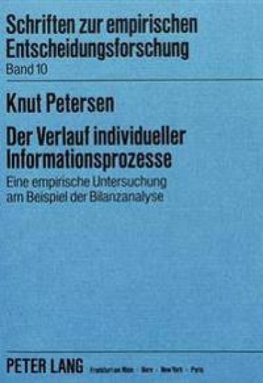 Der Verlauf Individueller Informationsprozesse