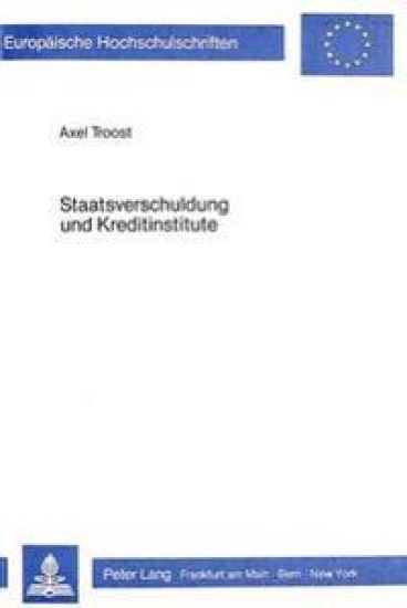 Staatsverschuldung Und Kreditinstitute