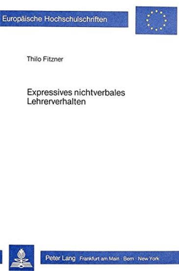 Expressives Nichtverbales Lehrerverhalten
