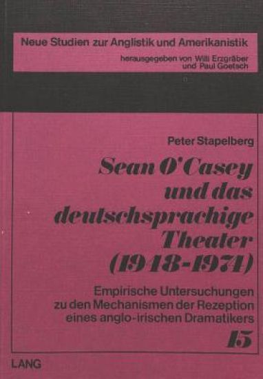 Sean O'Casey Und Das Deutschsprachige Theater (1948-1974)