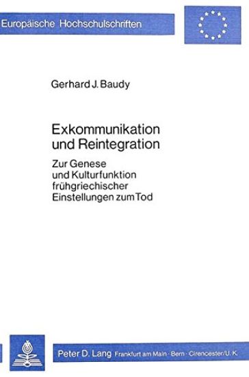 Exkommunikation Und Reintegration