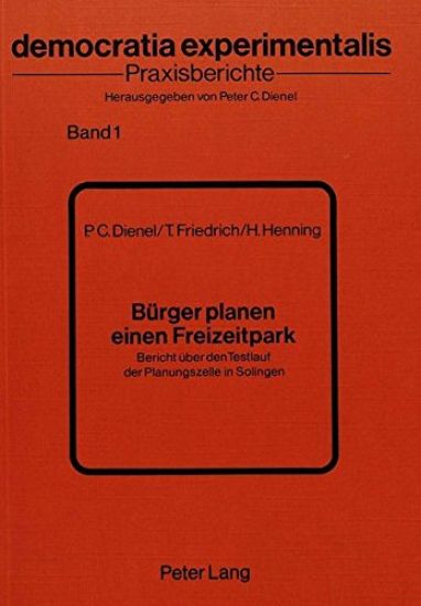 Buerger Planen Einen Freizeitpark