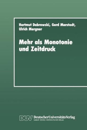 Mehr als Monotonie und Zeitdruck