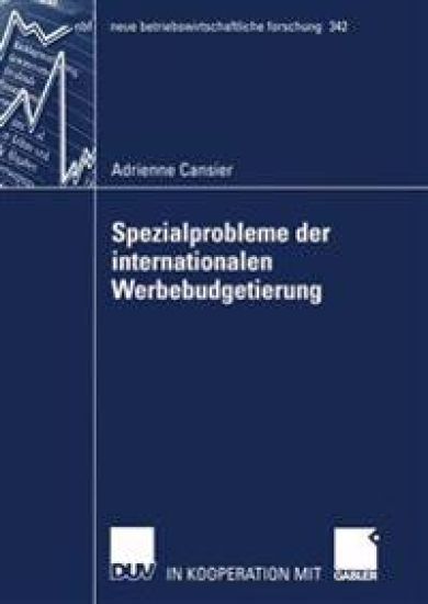 Spezialprobleme der internationalen Werbebudgetierung