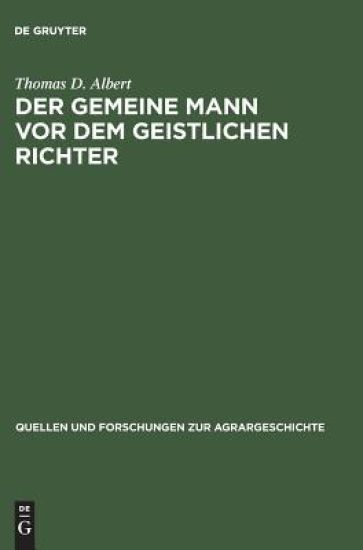 Der Gemeine Mann VOR Dem Geistlichen Richter