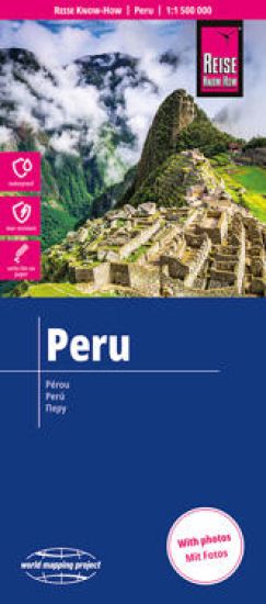 Kansikuva: Peru Map 1:1,500,000 scale