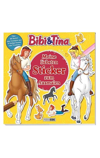 Bibi & Tina: Meine liebsten Sticker zum Ausmalen