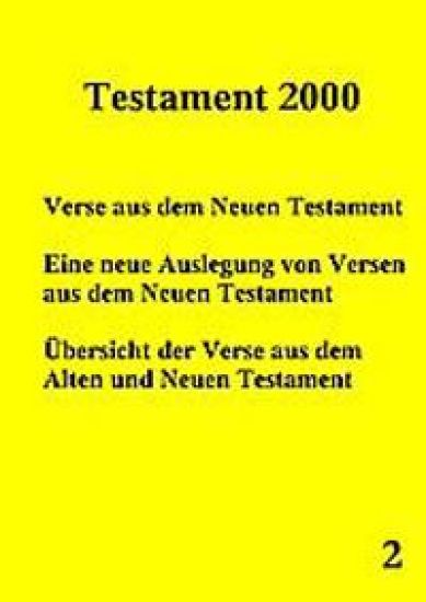 Testament 2000 Band 2