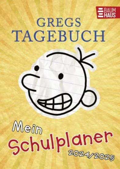 Gregs Tagebuch - Mein Schulplaner 2024/2025