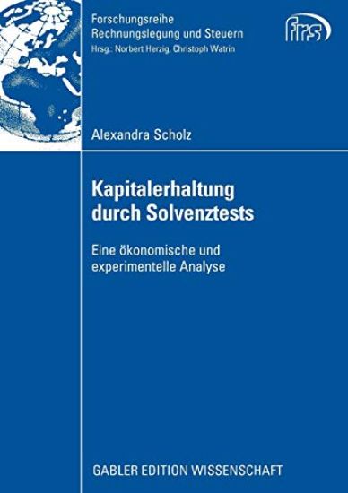 Kapitalerhaltung durch Solvenztests