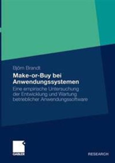Make-or-Buy bei Anwendungssystemen