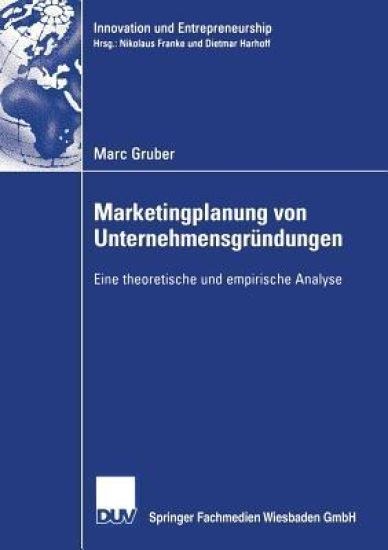 Marketingplanung von Unternehmensgründungen