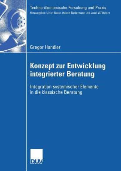 Konzept zur Entwicklung integrierter Beratung