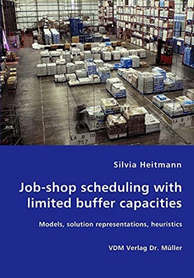 Job-shop scheduling with limited buffer capacities - Models, solution representations, heuristics