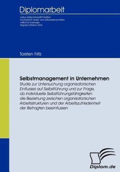 Selbstmanagement in Unternehmen