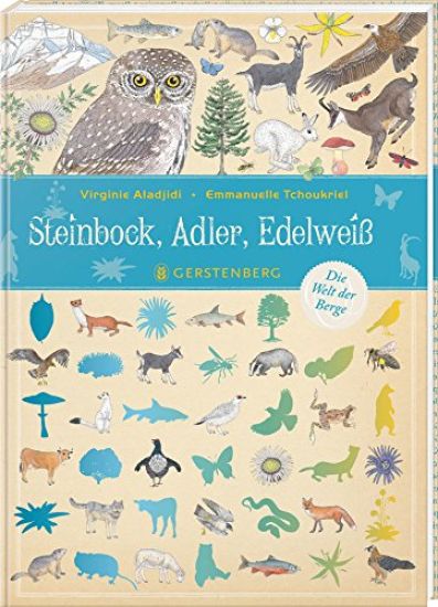 Steinbock, Adler, Edelweiß