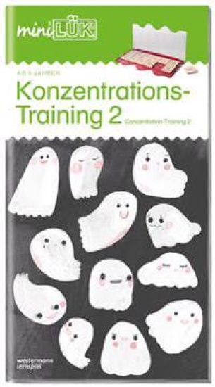 LÜK. Konzentrationstraining 2: für Vor- und Grundschulkinder / concentration training - ab 1. Klasse