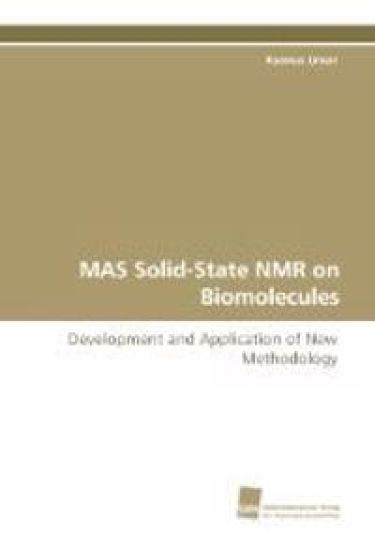 Mas Solid-State NMR on Biomolecules