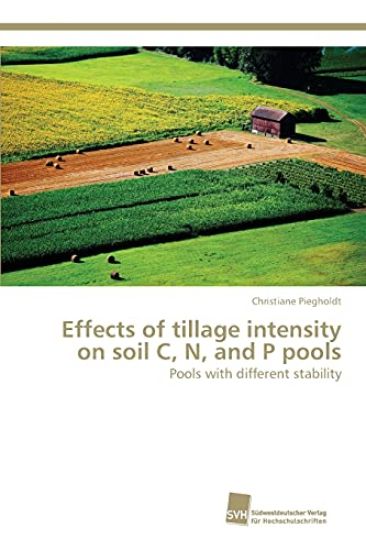 Effects of tillage intensity on soil C, N, and P pools