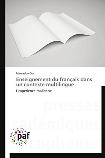 Enseignement Du Français Dans Un Contexte Multilingue