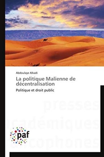 La Politique Malienne de Decentralisation