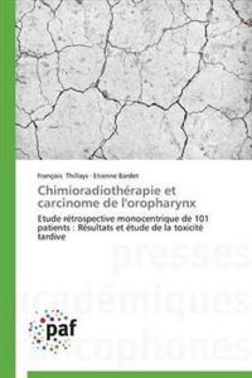 Chimioradiotherapie Et Carcinome de l'Oropharynx
