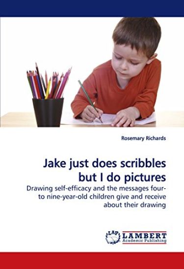 Jake just does scribbles but I do pictures