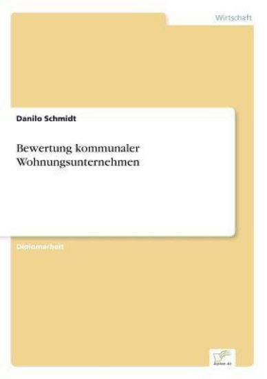 Bewertung kommunaler Wohnungsunternehmen