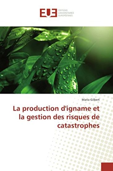La production d'igname et la gestion des risques de catastrophes