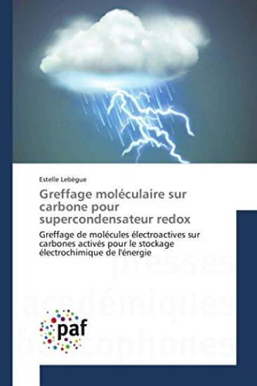 Greffage Moleculaire Sur Carbone Pour Supercondensateur Redox