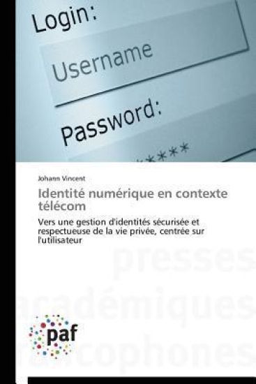 Identité Numérique En Contexte Télécom