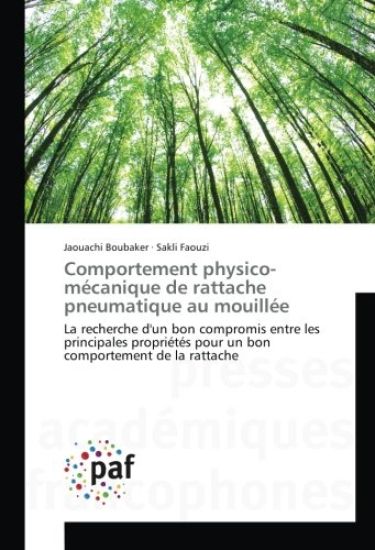 Comportement physico-mécanique de rattache pneumatique au mouillée