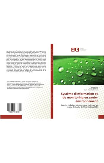 Système d'information et de monitoring en santé-environnement