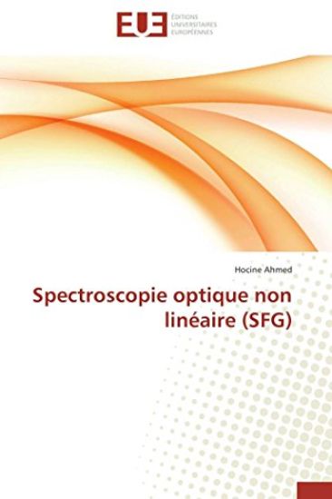 Spectroscopie Optique Non Lin?aire (Sfg)