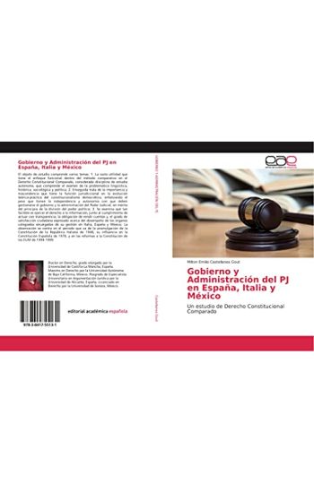 Gobierno y Administración del PJ en España, Italia y México